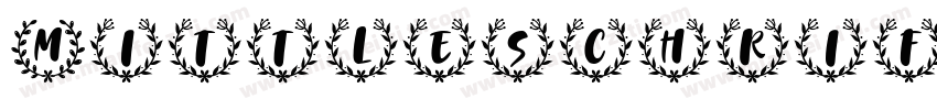 Mittleschrift Caps字体转换